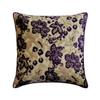 The HomeCentric King/Queen/Twin Purple Designer King 90"x18" Bed Runner with 2 Pillow Cover, Floral, Velvet Bed Scarf on Velvet Fabric - Plum Petal view 4