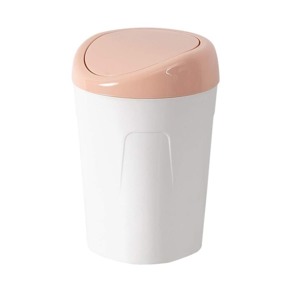 ALLC Kitchen Trash Can Plastic Airtight Trash Can with Rocker Lid Removable Wastebasket for Home and Office Recycling Bin Trash Bin Garbage Can for Bedroom Office Living Room