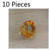 Chandelier Crystal Prisms Pendants 10 Pieces Crystal Lighting Ball 30mm Faceted Pendants Hanging Chandelier Crystal Prisms Pendants (Color : Topaz, Size : 30mm) view 2