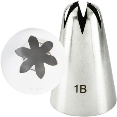 Pastry Nozzle 1/ 4pcs Piping Set Stainless Steel Pastry Tips For Decorating Cake Baking Cookie Cake Cookies Piping Nozzle