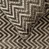 The HomeCentric King Queen Twin Grey Decorative Twin 53"x18" Bed Runner with 2 Pillow Cover, Crystals Bed Scarf on Velvet Fabric - Grey Crystal Chevy view 2