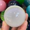 AtkitS Beautiful Natural Quartz Cat's Eye Crystal Treatment Ball (Size : 40mm) view 2