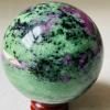 AtkitS Beautiful Natural red Green Treasure Hand-Polished Ball view 2