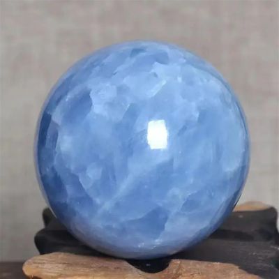AtkitS Beautiful Natural Crystal Blue Lapis Lazuli Crystal Ball Healing Ball (Size : 60-65mm)