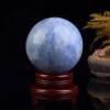 AtkitS Beautiful Natural Crystal Blue Lapis Lazuli Crystal Ball Healing Ball (Size : 60-65mm) view 4