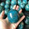 Beautiful Natural Blue Apatite Ball Sphere Quartz Crystal Mineral (Size : 400-450g) view 3
