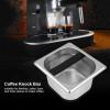 Coffee Knock Box, Barista Stylistic Coffee Knock Box for Grounds Shock-Absorbent Durable Barista Stylistic Knock Box, Coffee Dump Bin with Removable Knock Bar(small) view 2