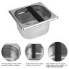 Coffee Knock Box, Barista Stylistic Coffee Knock Box for Grounds Shock-Absorbent Durable Barista Stylistic Knock Box, Coffee Dump Bin with Removable Knock Bar(small) view 3