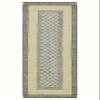 4x12 Runner Rug Kilim Rug Handmade Boho Rug Oriental Rug Beige Black Cotton Rug Thick 0.19 inches Easy Washable Rug Flatweave Rugs for Home Foyer Corridor Runner Hotels Partys Hallway Stair Runner view 1