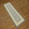 4x12 Runner Rug Kilim Rug Handmade Boho Rug Oriental Rug Beige Black Cotton Rug Thick 0.19 inches Easy Washable Rug Flatweave Rugs for Home Foyer Corridor Runner Hotels Partys Hallway Stair Runner view 4