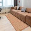 2.6x6 Runner Area Rug Kilim Rug Handmade Boho Rug Moroccan Rug Orange Red Cotton Rug Thick 0.19 inches Easy Washable Rug Flatweave Rugs for Small Bedroom Runner Kitchen Runner Hallway Stair Runner view 2