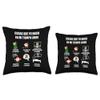 101 Things I Do In My Spare Time Things I Do in My Spare Time Plan for Christmas Throw Pillow, 16x16, Multicolor view 3