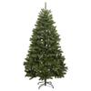 VidaXL Modern Green Christmas Tree, Hinged Artificial Holiday Tree with PVC Tips and Sturdy Stand, Easy Assembly, Lifelike Indoor/Outdoor Christmas Tree, 82.7" Tall view 3