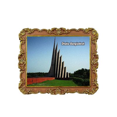 Dhaka Bangladesh Refrigerator Magnet 3D Travel Souvenir Fridge Decoration Magnetic Sticker Craft Collection