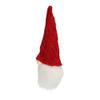 6.25" Gnome with Hat Hanging Christmas Ornament Grey Natural Fibers Polyester Includes Hardware view 2