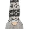 6.25" Gnome with Hat Hanging Christmas Ornament Grey Natural Fibers Polyester Includes Hardware view 4
