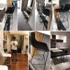 TRUKD Stools,Bar Stool Modern Barstool Bar Chair with Metal Legs, Breakfast Barstools for Kitchen Island, Counter, Office, Pub, Bistro,1Pcs,75Cm (Color : 1pcs, Size : 75Cm) view 4