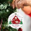 Christmas House Ornament 2026, Personalized Face Baby Photo Ornament, Gifts for Kids Girls Boys, Funny Custom Face Picture Baby Xmas Tree Decor, House Merry Christmas Ornament, Baby's Xmas Gifts view 2
