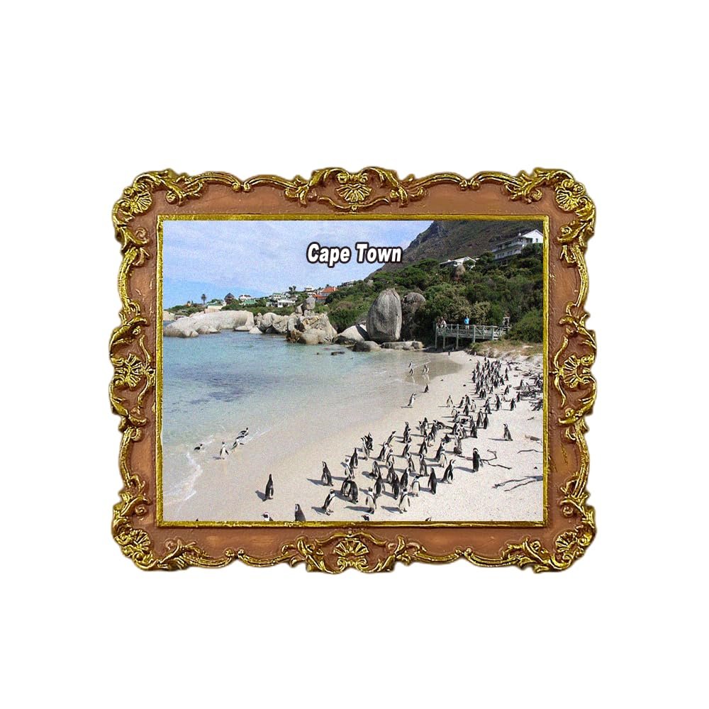 Cape Town South Africa Refrigerator Magnet 3D Travel Souvenir Fridge Decoration Magnetic Sticker Craft Collection