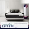 KnBoB 10" Gel Memory Foam Mattress, Medium Twin XL Mattress with Ice Feel Cooling Fabric, Medium Plush Foam Core Support view 4