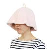 Hashizume Shoten Sauna Hat, Makes You Want to Put Your Cheeks Involuntarily, Made in Japan, Pink, Compatible with Head Circumference Up to Approx. 24.4 inches (62 cm) view 1