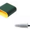 MOOWI Toilet Brush Toilet Brush Holder Wall-Mounted Silicone Toilet Bowl Brush Household Bathroom Toilet Cleaning Brush 360 No Dead Angle Brush Set Bathroom Brush and Holder (Color : White) view 3