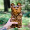 12" Cedar Bear Chainsaw Carvings (Black bear) view 1