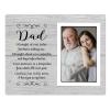 SteadStyle Dad Memorial Picture Frame Sympathy Gift for Loss of Father view 1