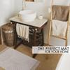 KIBAGA Beautiful Boho Rug with Tassels for Your Bathroom - Soft 2 x 3 ft. Cotton Rug Fits Perfectly Into Your Bath - Washable, Non-Slip Mat Ideal to Enhance Any Modern Home Decor, 24 x 36 inch view 3