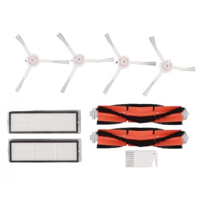 Yosoo Vacuum Mop Brush Filters Accessories for Dreame F9, Xiaomi 1C, 1T, Mi Robot Vacuum Mop, Silicone Flat Comb Kit, HEPA Filter, Hard Floor, Automatic Dust Collection