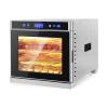Food Dehydrator for Jerky with Stainless Steel Trays, Large Drying Space Dryer Food Dryer Machine Electric Dryer Machine for Fruit Dog Treats, Digital Temperature and Timer (6 Trays) view 2