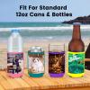 Valyria Custom Can Coolers Sleeves Bulk 300pcs Personalized Collapsible Insulated Can Cooler Drink Holder with Logo Image Text for Anniversary Wedding Birthday Party Fishing Picnics view 4