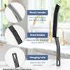 Wdianoutdoor Crevice Cleaning Brush, Heavy-Duty Bristle Brushes for Compact Space Cleaning, Slim Gap Scrubbing Tool, Perfect for Kitchen Surfaces, Window Tracks, Bathroom Tiles & Faucets (BK 3 Pcs) view 2
