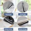 Wdianoutdoor Crevice Cleaning Brush, Heavy-Duty Bristle Brushes for Compact Space Cleaning, Slim Gap Scrubbing Tool, Perfect for Kitchen Surfaces, Window Tracks, Bathroom Tiles & Faucets (BK 3 Pcs) view 4