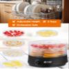 Commercial Chef Food Dehydrator, Five 9.25 BPA-Free Trays, CCD100B6, Black view 3