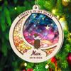 Bull Terrier (Brindle) Christmas Ornament, Dog Memorial Ornament, Custom Dog Breeds and Name, Loss of Dog Sympathy Gift, Dog 2024, for Dogs Lovers view 1
