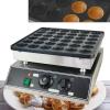 Hteedy Mini Dutch Pancake Maker, Commercial Electric Mini Dutch Pancake Maker Baker Machine Nonstick 36 Holes Non Stick Pancake Pan Dutch Pancake Griddle for Baking Crepes view 3