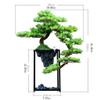 Simulation Tree Artificial Plants Bonzai Trees Indoor Large Artificial Bonsai Welcoming Pine Tree Simulation Potted Plant Decorative Fake Tree Artificial Bonsai Tree view 2