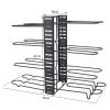 Dxcaicc Pot Organizer Rack,Cabinet Pantry Pot Lid Holder,Height and Position are Adjustable for Kitchen Cabinet Organizers and Storage view 2