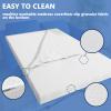 Rhyme source 4.5 Inch Cold Gel Memory Foam Mattress Replacement for Sleeper Sofa and Couch Beds - Queen Size CertiPUR-US Certified (Sofa Not Included) view 4