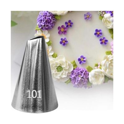 Piping Tips 1pcs Rose Petal Pastry Nozzles Bag For Cake Decorating Cupcake Cream Icing Piping Stainless Steel Piping Nozzl