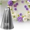 Piping Tips 1pcs Rose Petal Pastry Nozzles Bag For Cake Decorating Cupcake Cream Icing Piping Stainless Steel Piping Nozzl view 4