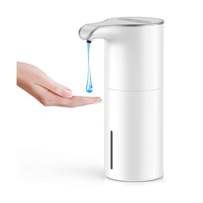 YIORYO Soap Dispenser Automatic - Touchless USB Rechargeable Electric Liquid Soap Dispenser Waterproof Adjustable Volume 450Ml