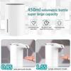 YIORYO Soap Dispenser Automatic - Touchless USB Rechargeable Electric Liquid Soap Dispenser Waterproof Adjustable Volume 450Ml view 3