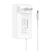 MIWISE Power Supply Adapter DC24 3A 72W AC to DC Converter Transformer 100-240V AC Input,for COB LED Strip, CCTV Camera,White,2.1mm X 5.5mm US Plug view 1