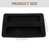 BESTonZON Bread Toaster Cover Universal Silicone Toaster Lid Replacement for Bread Maker Upper Cover Kitchen Appliance Dustproof Protector 6.18X4.13X0.39In view 3