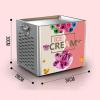 Commercial Rolled Ice Cream Machine, Stir-Fried Ice Cream Buns Machine With Single Square Mould, Stainless Steel Stir-Fried Ice Cream Roll Maker view 2