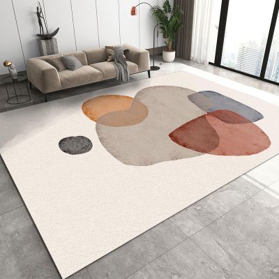 Abstract Minimalist Bohemian Area Rug, Creative Geometry Art Soft Washable Carpet, Indoor Carpet, Easy Clean Rug Floor Mat for Boys and Girls Bedroom Living Room Kids Room 5x6ft