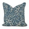 Cheetah Leopard Print Animal Light Blue and Light Gray Decorative Pillow Covers 20x20in Chinoiserie Asian Pillowcase Farmhouse Throw Cushion Cover Cases for Couch Sofa Bed Living Room Home Decor view 1