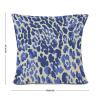 Leopard Print Cheetah Chinoiserie Style Purple and Rice White Pillow Covers 18x18in Chinoiserie Asian Pillowcase Farmhouse Throw Cushion Cover Cases for Couch Sofa Bed Living Room Home Decor view 2